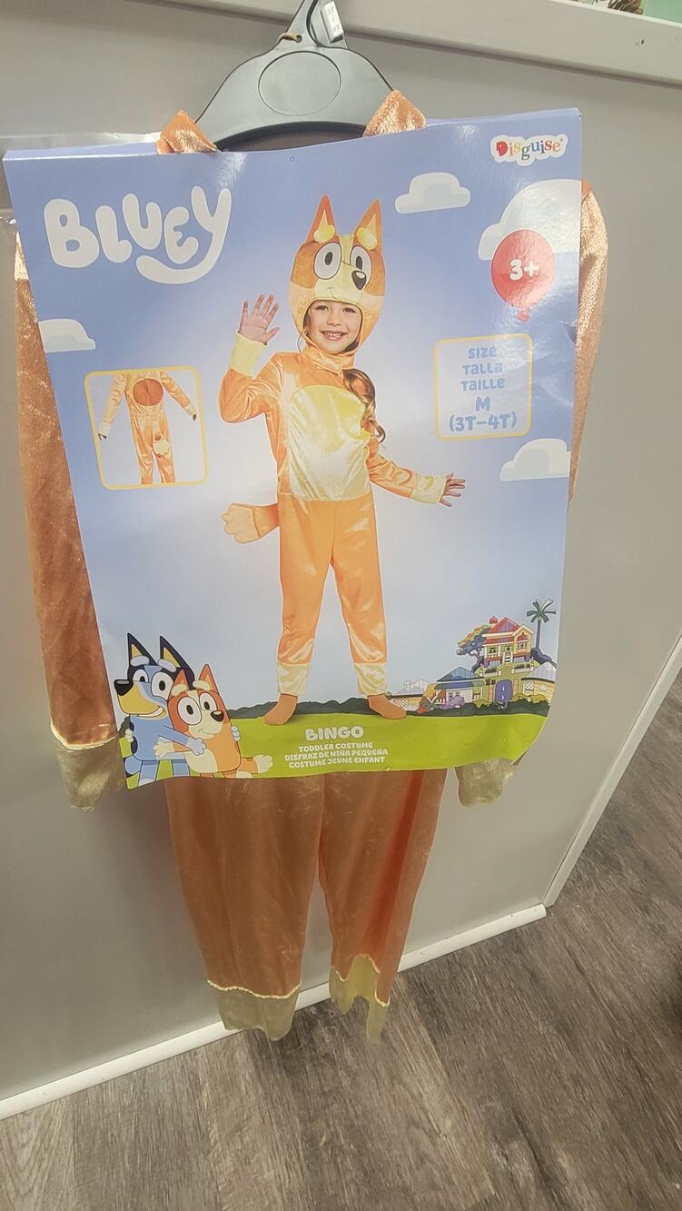 BINGO Toddler Costume 3T-4T